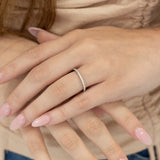 WBM0168 ~ MOISSANITE WEDDING BAND