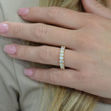 WB0211M~ MOISSANITE BAND