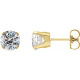 E126 ~ Moissanite Earrings