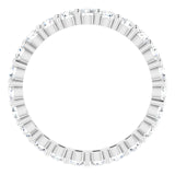 EBM010 ~ MOISSANITE ~ ROUND ETERNITY BAND