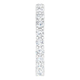 EBM010 ~ MOISSANITE ~ ROUND ETERNITY BAND