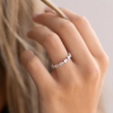 EBM0147 ~ MOISSANITE ETERNITY BAND