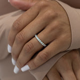 WBM0081 ~ MOISSANITE BAND