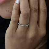 WB0186M ~ MOISSANITE BAND