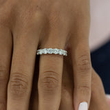 WBM0094~ MOISSANITE BAND