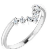 WB0170M  ~ MOISSANITE BAND