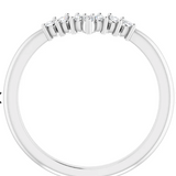 WB0170M  ~ MOISSANITE BAND