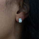 E133 ~ Radiant ~ Moissanite Earrings
