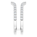 WBM0146 ~ MOISSANITE RING GUARD