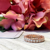 EBM0143 ~ MOISSANITE ETERNITY BAND