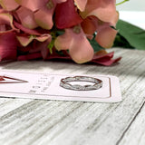 WB0154M ~ MOISSANITE BAND