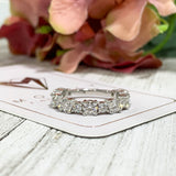 WBM078~Lrg  ~ 2.17ctw MOISSANITE ANNIVERSARY BAND