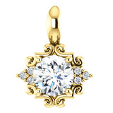 N211 ~ Moissanite Necklace