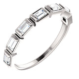 WBM0057 ~ MOISSANITE BAND