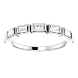 WBM0057 ~ MOISSANITE BAND