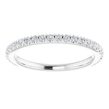 WBM0168 ~ MOISSANITE WEDDING BAND