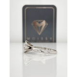 Alanna ~ 14Kw 8X6Mm Oval Moissanite Solitaire - Ring