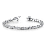 Bracelet ~ 1.62Ct Moissanite S-Link Tennis Bracelet - Bracelet