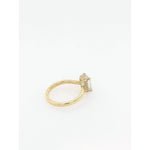 Cassandra ~ 18Ky 8X6Mm Radiant Moissanite Diamond Halo - Ring