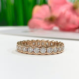 EBM0143 ~ MOISSANITE ETERNITY BAND