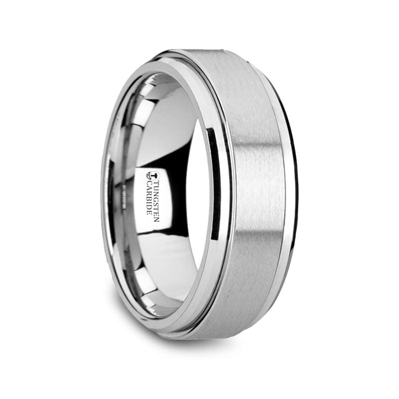 Revolution Tungsten Carbide Spinner Ring Spinning Wedding Band - Mens Rings