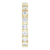 EBM0144 ~ MOISSANITE ETERNITY BAND