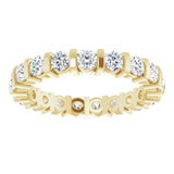 EBM0144 ~ MOISSANITE ETERNITY BAND