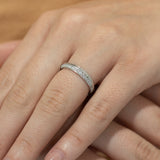 WB0153M ~ MOISSANITE BAND