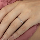 WB0197M ~ MOISSANITE WEDDING BAND