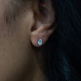 E139 ~ Moissanite Earrings