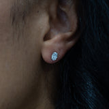 E139 ~ Moissanite Earrings