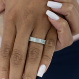 WBM0104 ~ MOISSANITE BAND