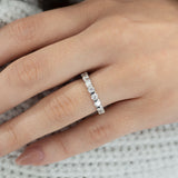 EBM0144 ~ MOISSANITE ETERNITY BAND