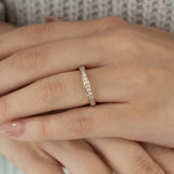 WBM0084 ~MOISSANITE BAND