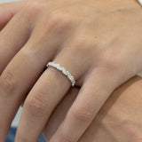 WB0209M~ MOISSANITE BAND