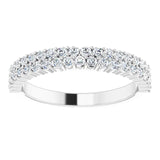 WB0181M ~ MOISSANITE BAND