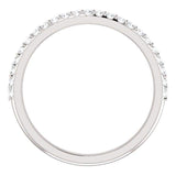 WB065M ~ MOISSANITE BAND