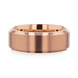 GLORY Rose Gold Plated Brushed Finish Center Titanium