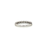 WBM075 ~ MOISSANITE ~ 0.26CT MILGRAIN  WEDDING BAND