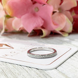 WBM0160 ~ MOISSANITE BAND