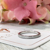 WBM0160 ~ MOISSANITE BAND
