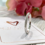 WBM0160 ~ MOISSANITE BAND