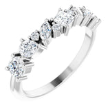 WB0183M ~ MOISSANITE BAND