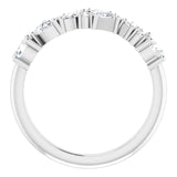 WB0183M ~ MOISSANITE BAND
