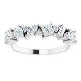 WB0183M ~ MOISSANITE BAND