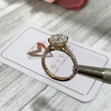Dakota ~ 14K Rose Gold ~ 8.5mm (2.5ct) Round