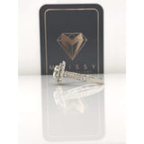 Eternal Collection - Halle ~ 18K 6.5Mm~ Round Moissanite Diamond Halo And Band - Ring