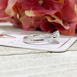 Rhonda ~ 14K White Gold  ~ 8.0mm (2.7ct) Asscher