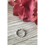 Wb051 ~ Diamond ~ 0.19 Ct Infinity Wedding Band - Bands