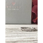 Wb051 ~ Diamond ~ 0.19 Ct Infinity Wedding Band - Bands